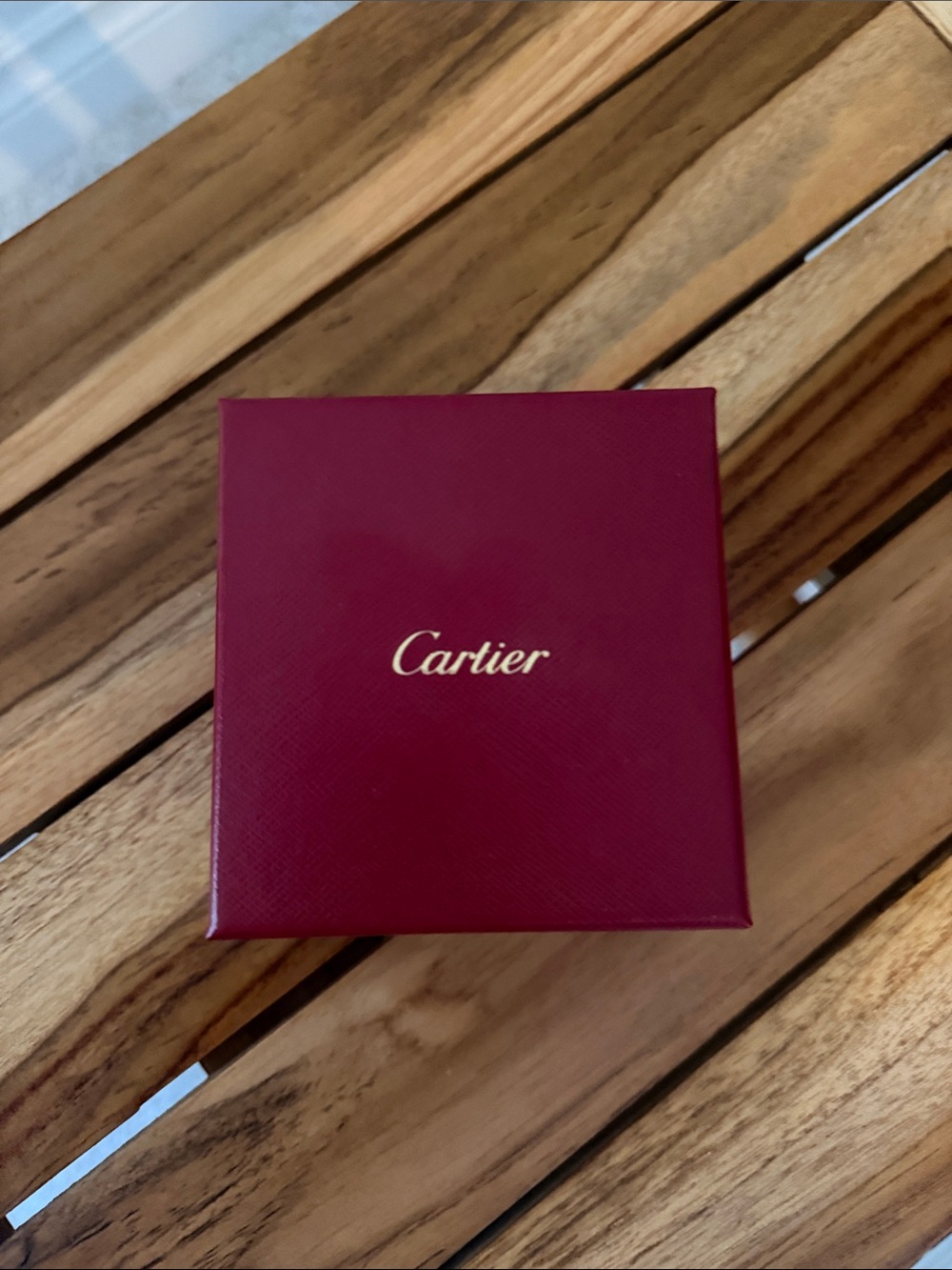 Authentic Cartier LOVE Ring White Gold Size 57 With ring Box and outer box - Picture 14 of 15